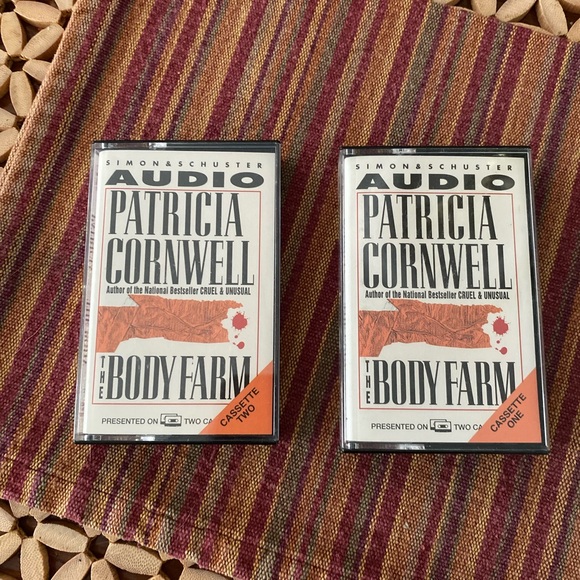 PATRICIA CORNWELL THE BODY FARM AUDIO CASSETTES (2) - Picture 4 of 7